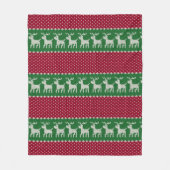 Holiday Knit No., 01 Fleece Deken (Voorkant)