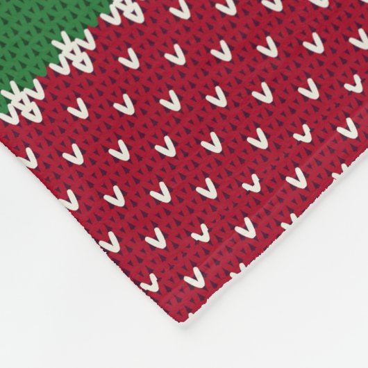 Holiday Knit No., 01 Fleece Deken (Hoek)