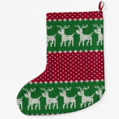 Holiday Knit No. 01 Grote Kerstsok (Achterkant)