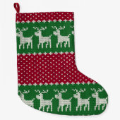 Holiday Knit No. 01 Grote Kerstsok (Voorkant)