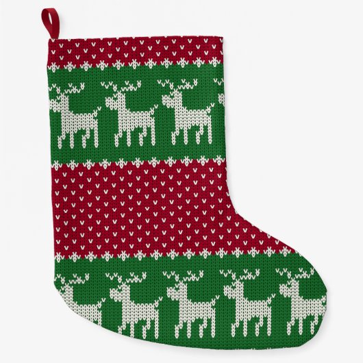 Holiday Knit No. 01 Grote Kerstsok (Voorkant)