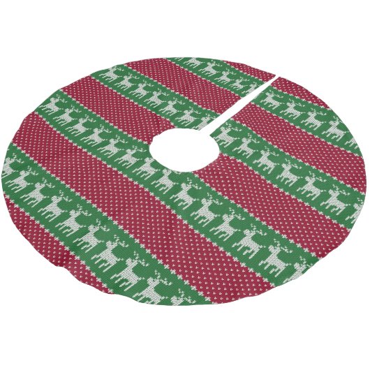 Holiday Knit No. 01 Kerstboom Rok (Gekanteld)