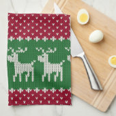 Holiday Knit No. 01 Theedoek (Quarter Fold)