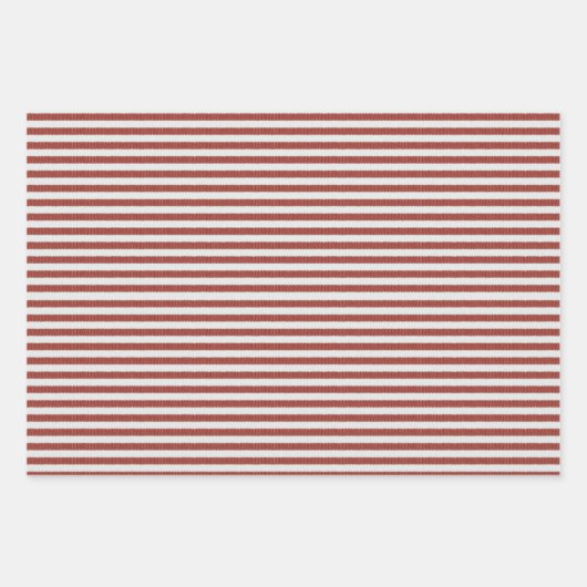 Holiday Knitted Sweater Stripes (red and green) Inpakpapier Vel (Voorkant 3)