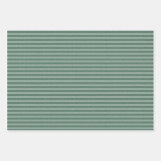 Holiday Knitted Sweater Stripes (red and green) Inpakpapier Vel (Voorkant 2)