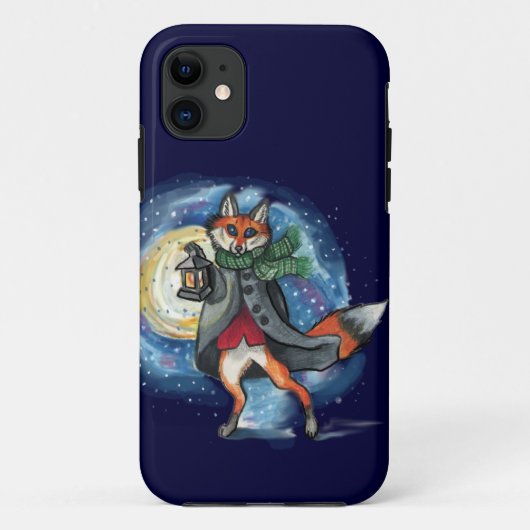 Holiday Lantern Fox~iphone case (Achterkant)