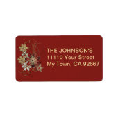 Holiday Laurel Etiket (Voorkant)