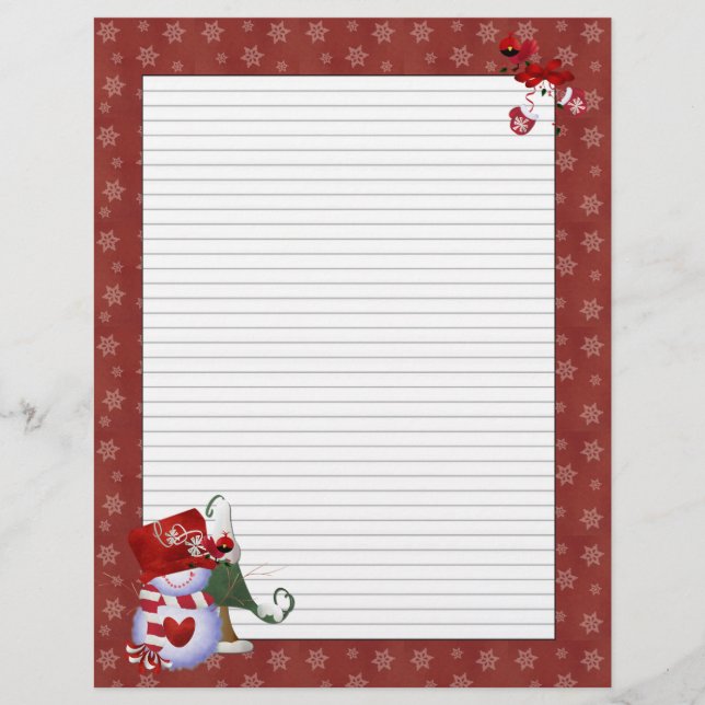 Holiday Letterhead (Voorkant)