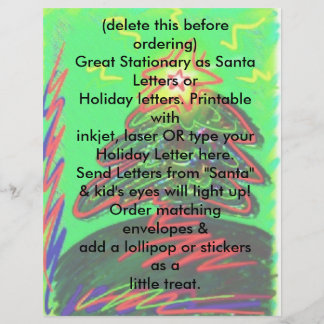 Holiday Letterhead Letter Kerstmis