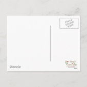 Holiday Light Border Briefkaart (Achterkant)