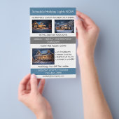Holiday Light Installatiebedrijf Flyer (Hand)