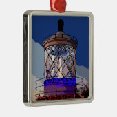 HOLIDAY LIGHTHOUSE METALEN ORNAMENT (Rechts)