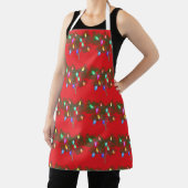 Holiday Lights All-Over Print Schort, Medium Schort (Insitu)