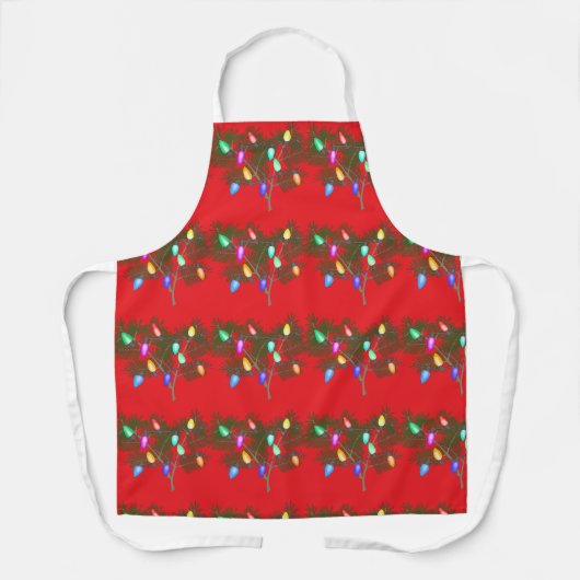 Holiday Lights All-Over Print Schort, Medium Schort (Voorkant)