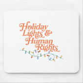 Holiday Lights And Human Rights Muismat (Voorkant)