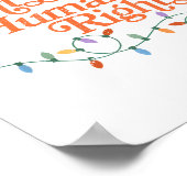 Holiday Lights And Human Rights Poster (Hoek)