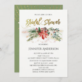 Holiday Lights Bouquet Vrijgezellenfeest Kaart