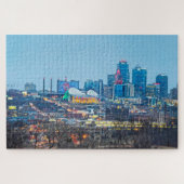 Holiday Lights, Downtown Kansas City, Missouri Legpuzzel (Horizontaal)