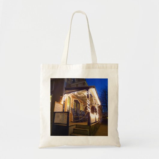 Holiday Lights en Rockers - Martha's wijngaard Tote Bag (Voorkant)