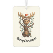 Holiday Lights Moose Luchtverfrisser (Achterkant)