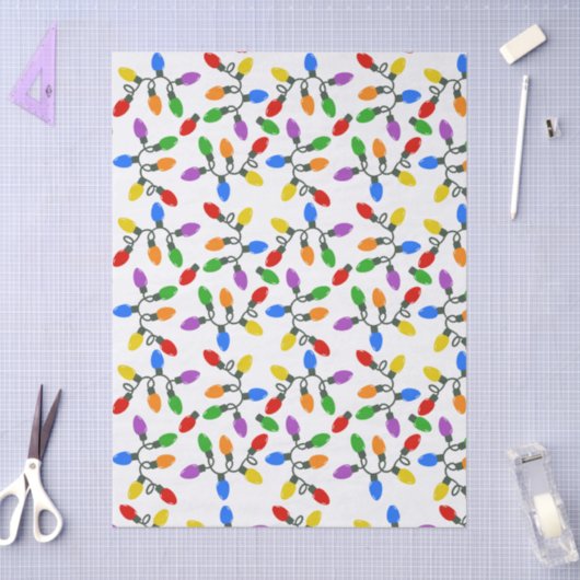 Holiday Lights Tissuepapier (Craft)