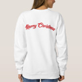 Holiday Lights & Whiskers Trui (Achterkant)