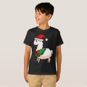 Holiday Llama Elf T-shirt (Voorkant volledig)