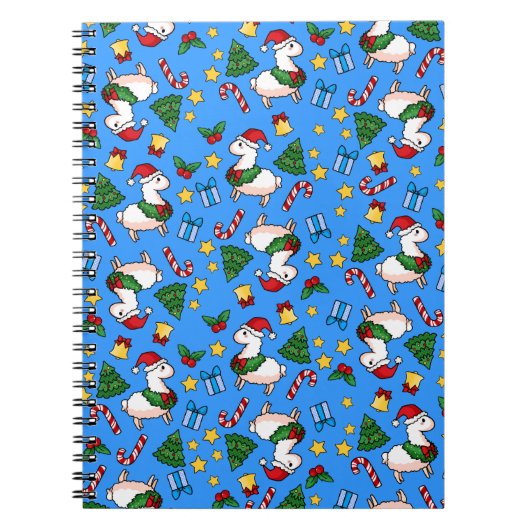 Holiday Llama Madness Notitieboek (Voorkant)