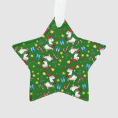 Holiday Llama Madness Ornament (achterkant)