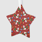 Holiday Llama Madness Ornament (voorkant)