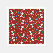 Holiday Llama Madness Servetten (Voorkant)