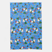 Holiday Llama Madness Theedoek (Verticaal)