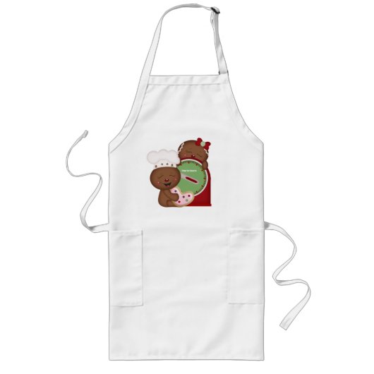 Holiday Long Apron Lang Schort (Voorkant)