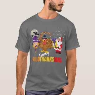 Holiday Lover Halloween Merry Happy Hall T-shirt