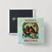 Holiday Lovevogels Button (Voorkant /achterkant)