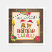 Holiday Luau Party Napkins Servet (Voorkant)