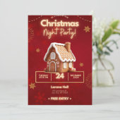 "Holiday Magic: een betoverd kerstfeest Kaart (Staand voorkant)