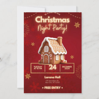 "Holiday Magic: een betoverd kerstfeest Kaart