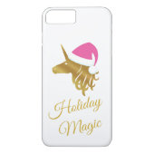 Holiday Magic Gold Unicorn Case-Mate iPhone Case (Achterkant)