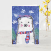 Holiday Magic - Kids Art for CHOC Kaart (Gele Bloem)