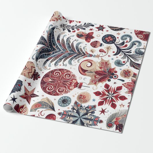 Holiday Magic on Paper n13 Cadeaupapier (Uitgerold)