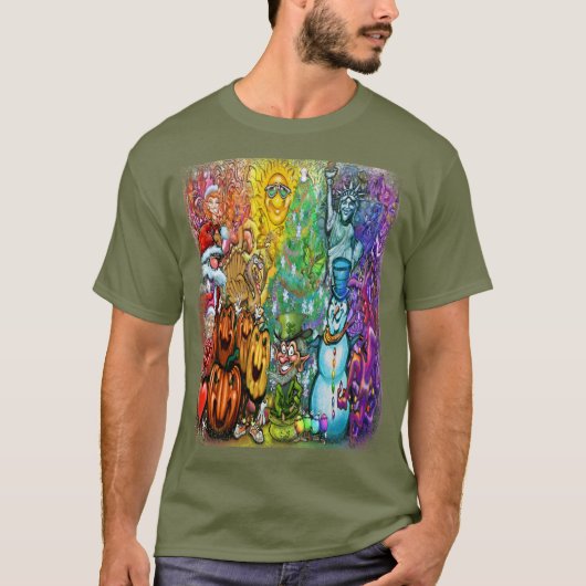Holiday Magic T-shirt (Voorkant)