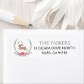 Holiday Magic | Woodland Jackalope Etiket (Insitu)