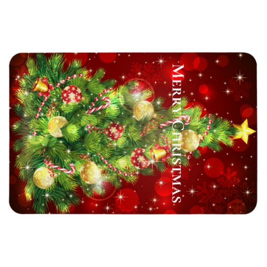 Holiday Magnet Tree Magneet (Horizontaal)