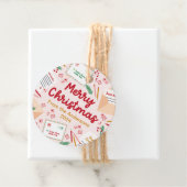 Holiday Mail & Letters to Santa - Vrolijk Kerstfee Bedankjes Labels (In situ)