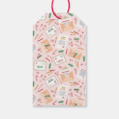 Holiday Mail & Letters to Santa - Vrolijk Kerstfee Cadeaulabel (Achterkant)