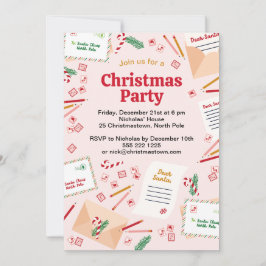 Holiday Mail & Letters to Santa - Vrolijk Kerstfee Kaart