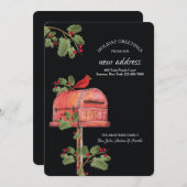 Holiday Mailbox Wenskaart Kaart (Voorkant / Achterkant)