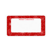Holiday Mailing Etiket (Voorkant)