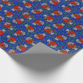 Holiday Manatees Cadeaupapier (Hoek)